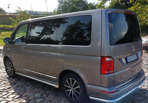 Volkswagen Multivan cena 185000 przebieg: 89600, rok produkcji 2017 z Kartuzy małe 172